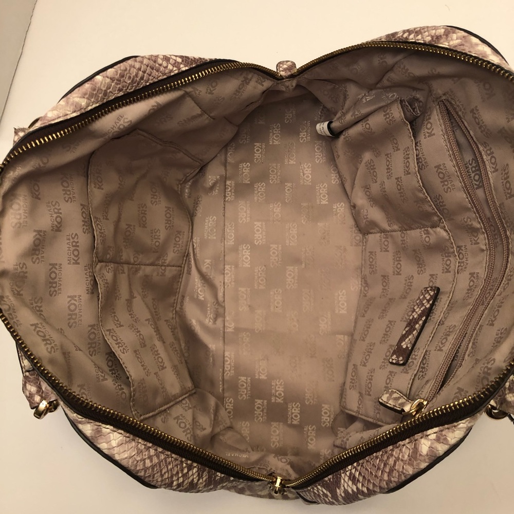 Michael Kors Embossed Python Purse. - image 2